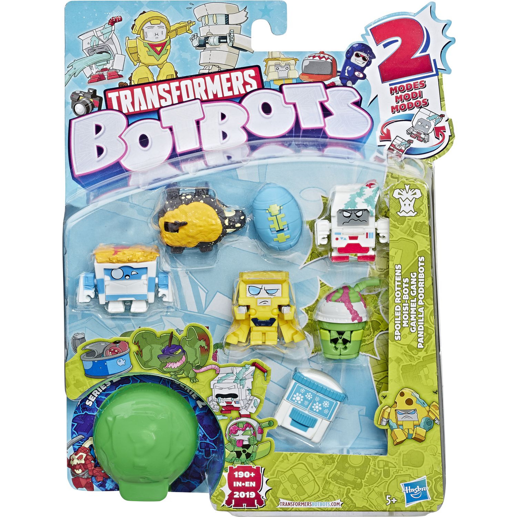 Voir la diapositive 3 : HASBRO Pack 8 figurines Transformers botbots 