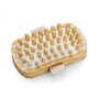 Voir la diapositive 5 : VIVEZEN Lot de 2 brosses de massage et de drainage, anti cellulite en bambou 13 x 7.5 x 4 cm avec poignée de maintien