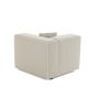 Voir la diapositive 5 : LISA DESIGN Arty - module d'assise droit - en tissu mailles 3d