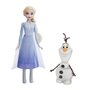 HASBRO Pack poupée Elsa et figurine Olaf interactives - La reine des neiges 2