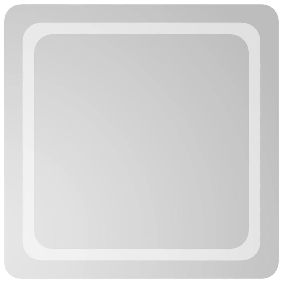 VIDAXL Miroir de salle de bain a LED 60x60 cm