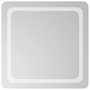 Voir la diapositive 2 : VIDAXL Miroir de salle de bain a LED 60x60 cm