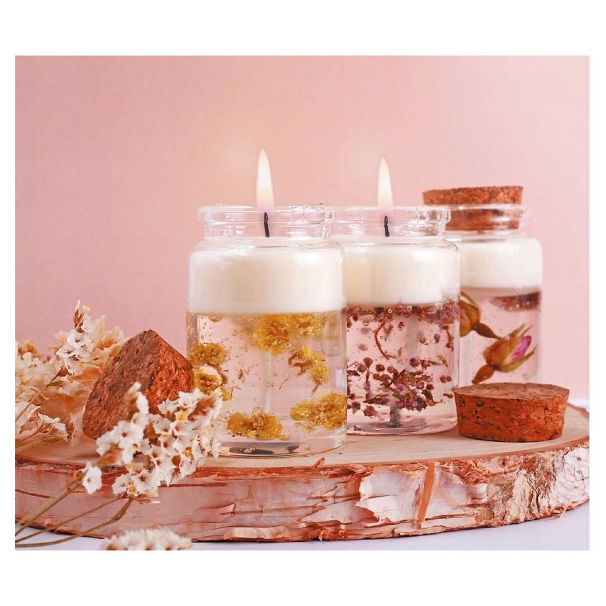 Graine créative Kit DIY Mes Bougies Cristal