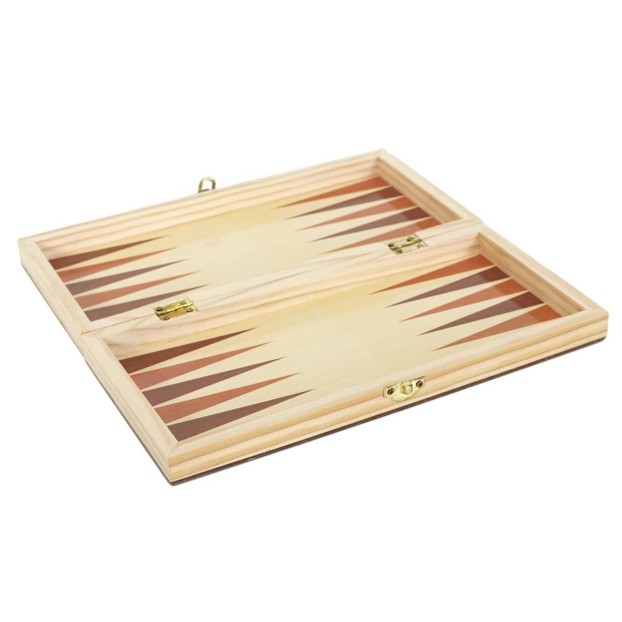Voir la diapositive 5 : MISTER GADGET Jeu de société en bois  3 en 1  29cm naturel
