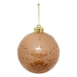 ATMOSPHERA Boule de Noël  Pain d'Épice  8cm Marron