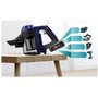 Voir la diapositive 5 : BOSCH Aspirateur balai rechargeable 18v bleu nuit - bbs611mat
