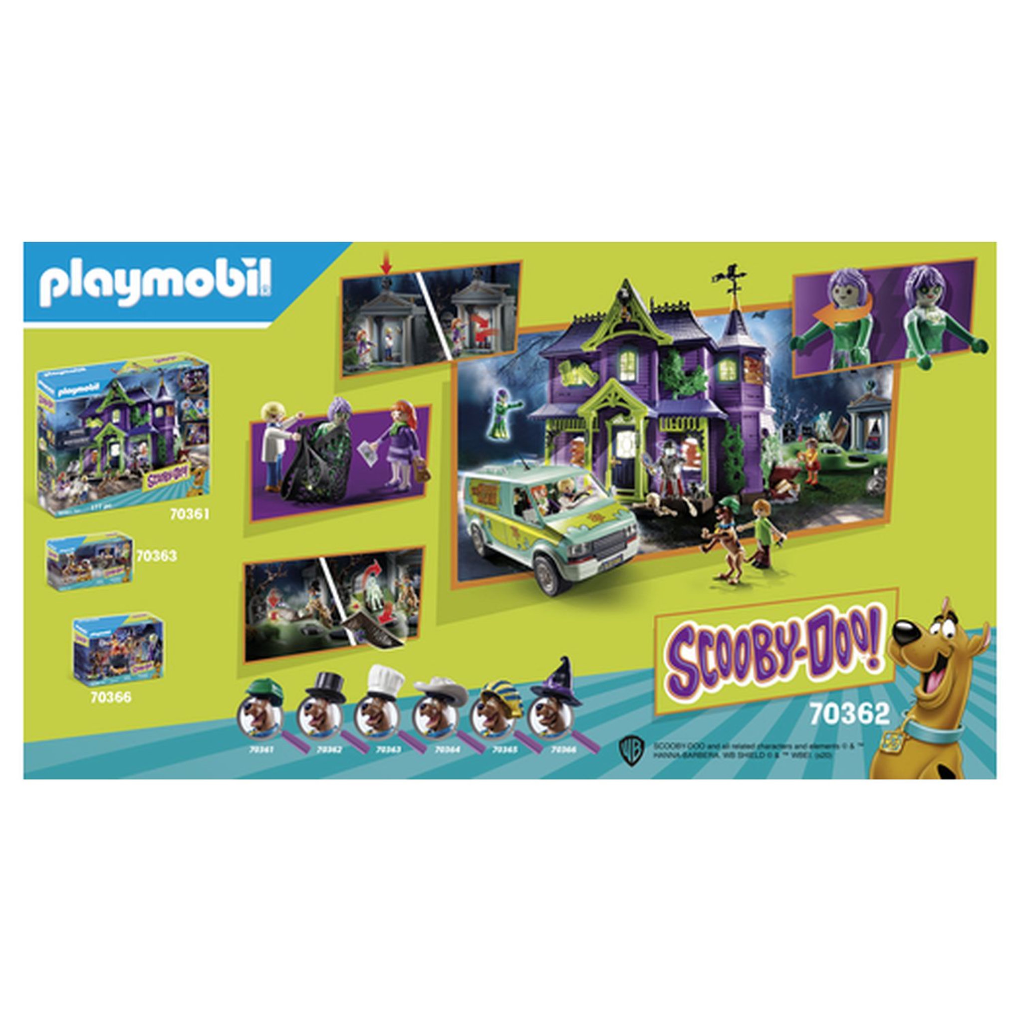 Voir la diapositive 2 : PLAYMOBIL 70362 - Scooby Doo! - Histoires au Cimetière