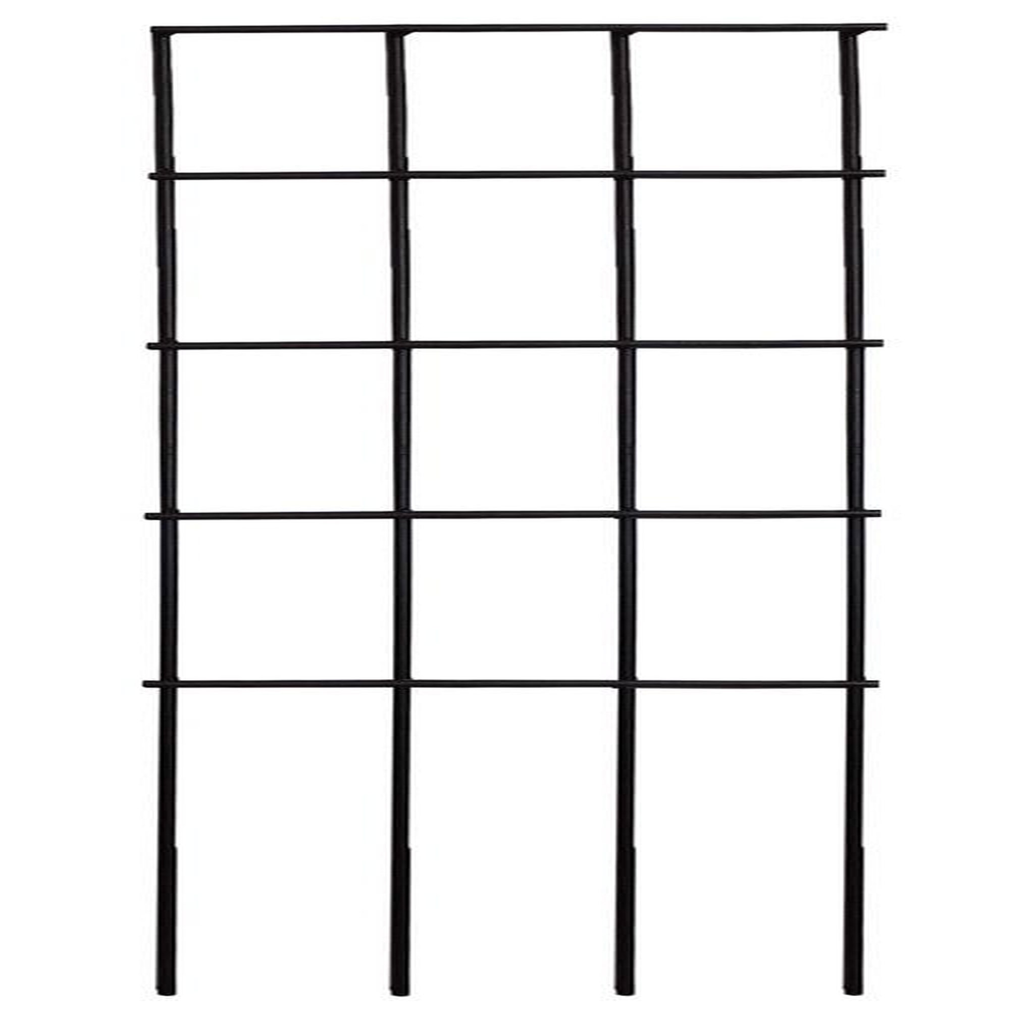 CENTRALE BRICO Treillis à piquer droit fer vieilli - 31x100 cm - Acier époxy