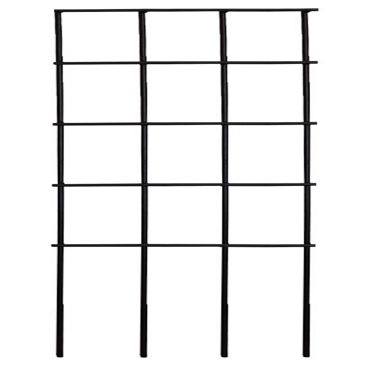 CENTRALE BRICO Treillis à piquer droit fer vieilli - 31x100 cm - Acier époxy