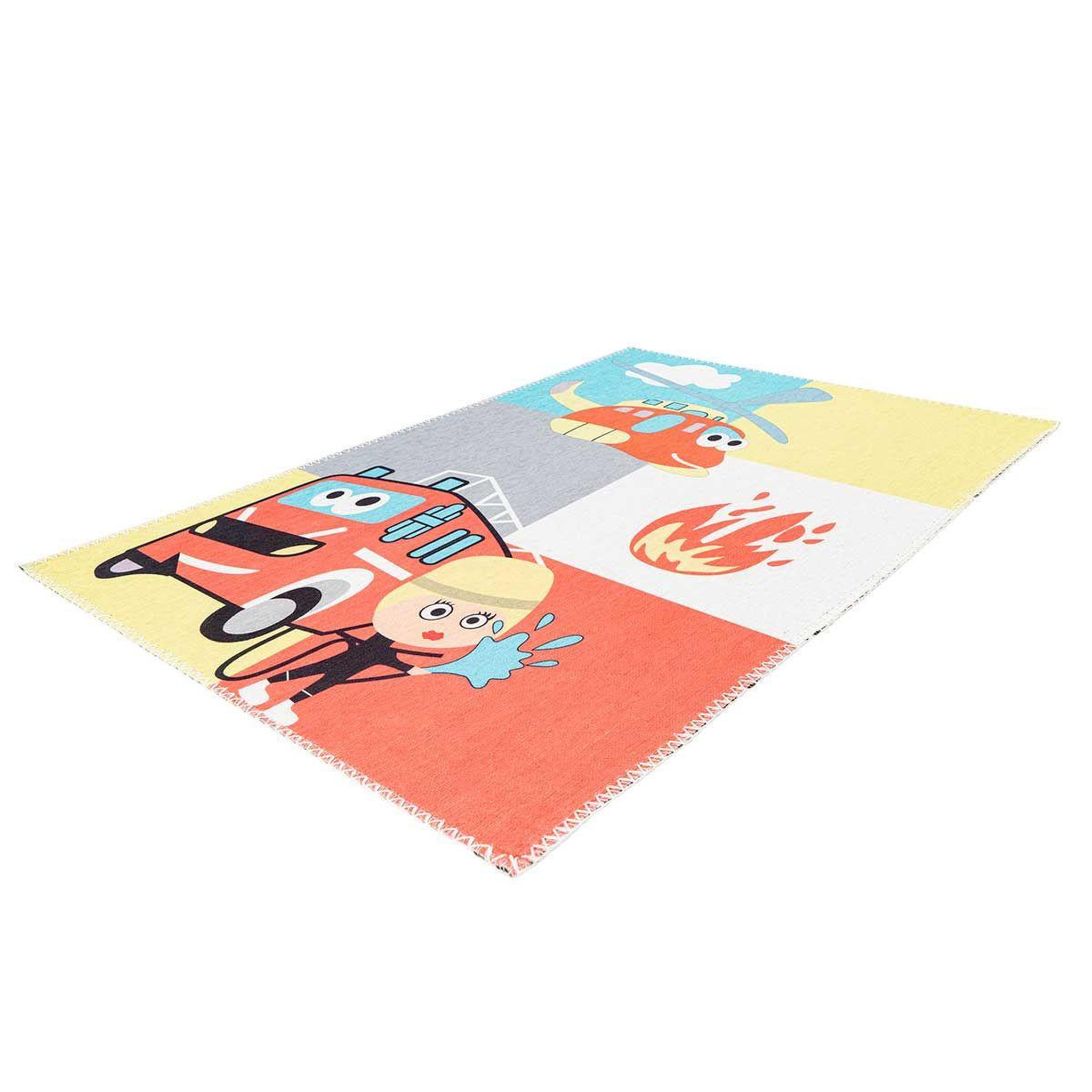 Voir la diapositive 2 : Paris Prix Tapis enfant imprimé  playground iii  multicolore