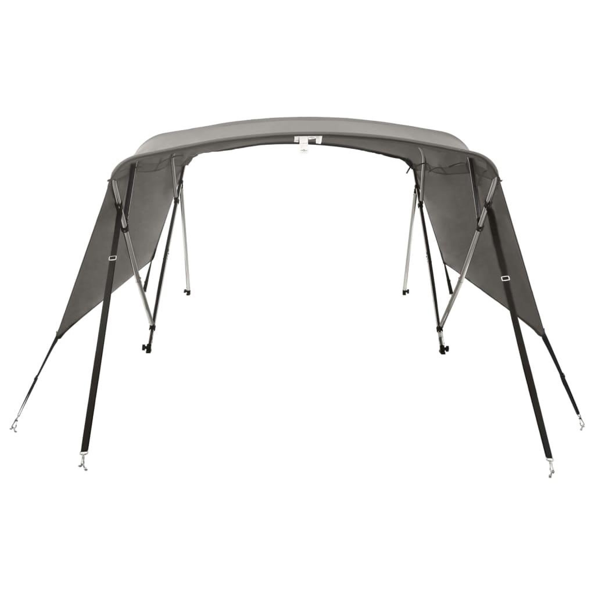 Voir la diapositive 4 : VIDAXL Toit bimini a 4 arceaux parois laterales 243x(200-213)x137 cm