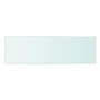 Voir la diapositive 3 : VIDAXL Panneaux d'etagere 2 pcs Verre Transparent 50 x 15 cm