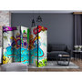 Voir la diapositive 2 : Paris Prix Paravent 5 Volets  Skateboard Team  172x225cm