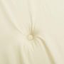 Voir la diapositive 5 : VIDAXL Coussin de banc de jardin creme 100x50x3 cm tissu oxford