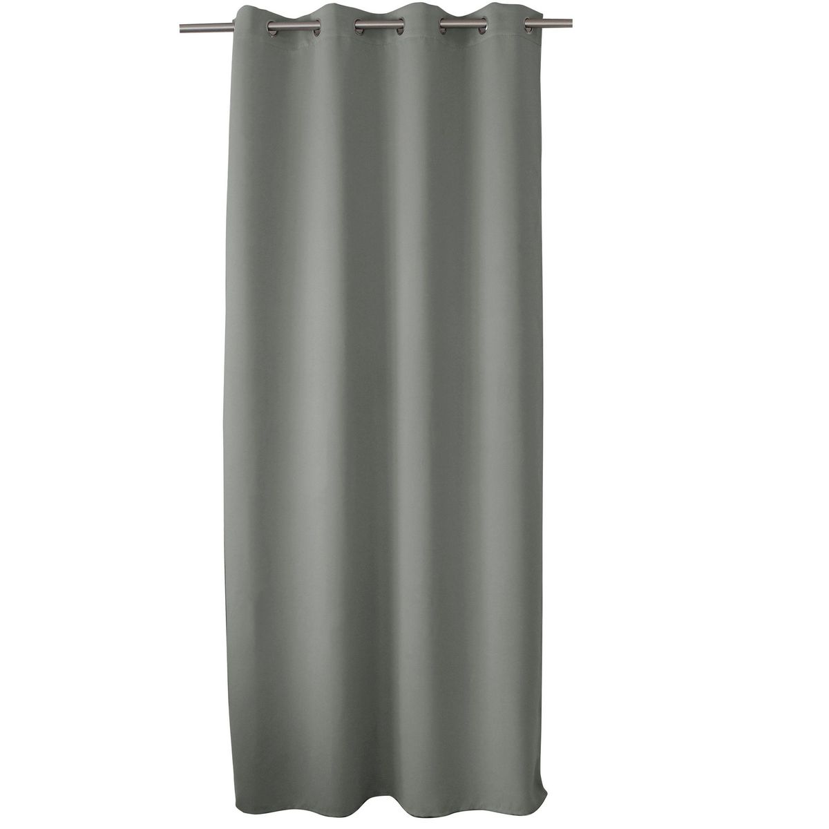 TOILINUX Lot de 2 Rideaux unis occultants avec œillets