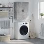 Voir la diapositive 1 : VIDAXL Armoire murale gris béton 69,5x34x90 cm