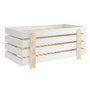 Voir la diapositive 1 : Paris Prix Lit Enfant en Bois  Modulo Arrow IV  90x200cm Blanc