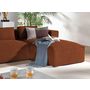 Voir la diapositive 3 : LISA DESIGN Stella - canapé d'angle - en velours côtelé - 4 places -style contemporain - droit