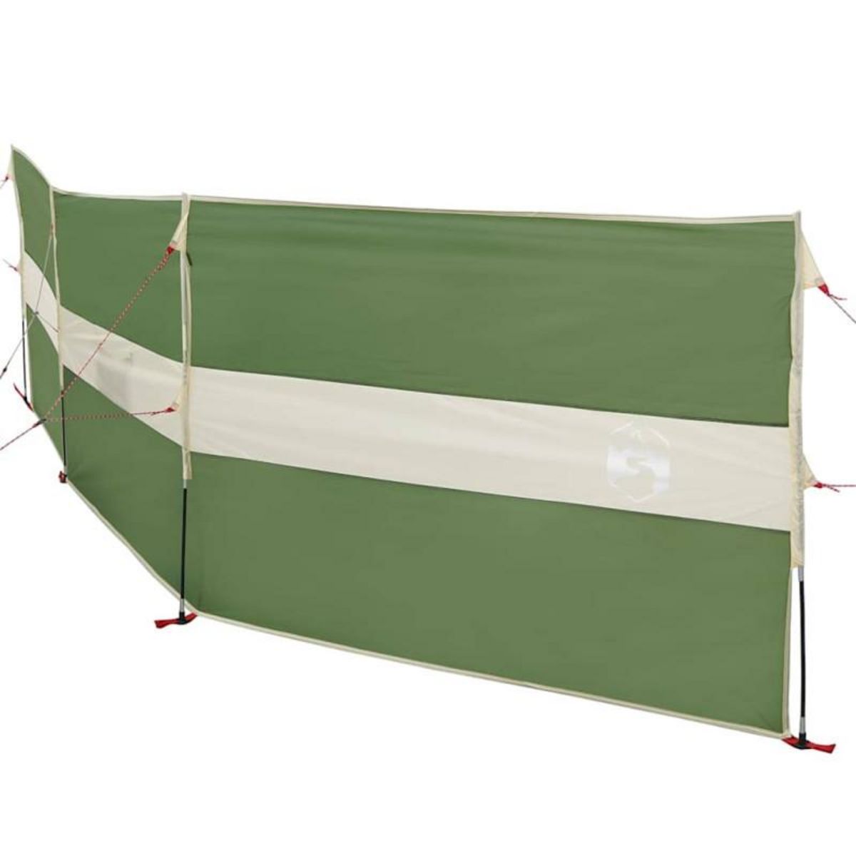 VIDAXL Brise vent de camping vert 490x123 cm imperméable