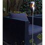 LUXFORM Luxform Lampe LED solaire de jardin a piquet Argente 41165