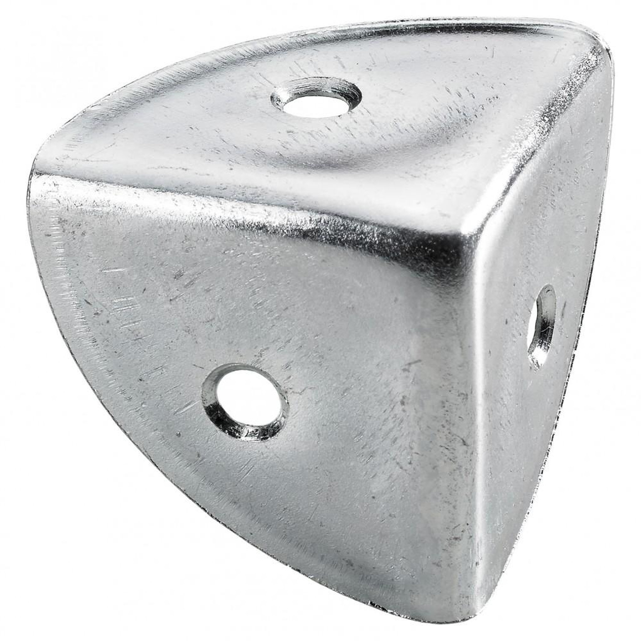 CENTRALE BRICO Coin de valise à visser acier zingué HETTICH, L.28 mm