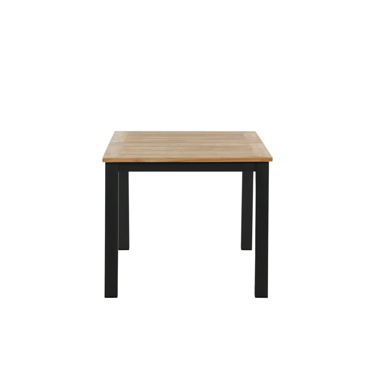 Paris Prix Table de Jardin Extensible  Panama  152-210cm Naturel & Noir
