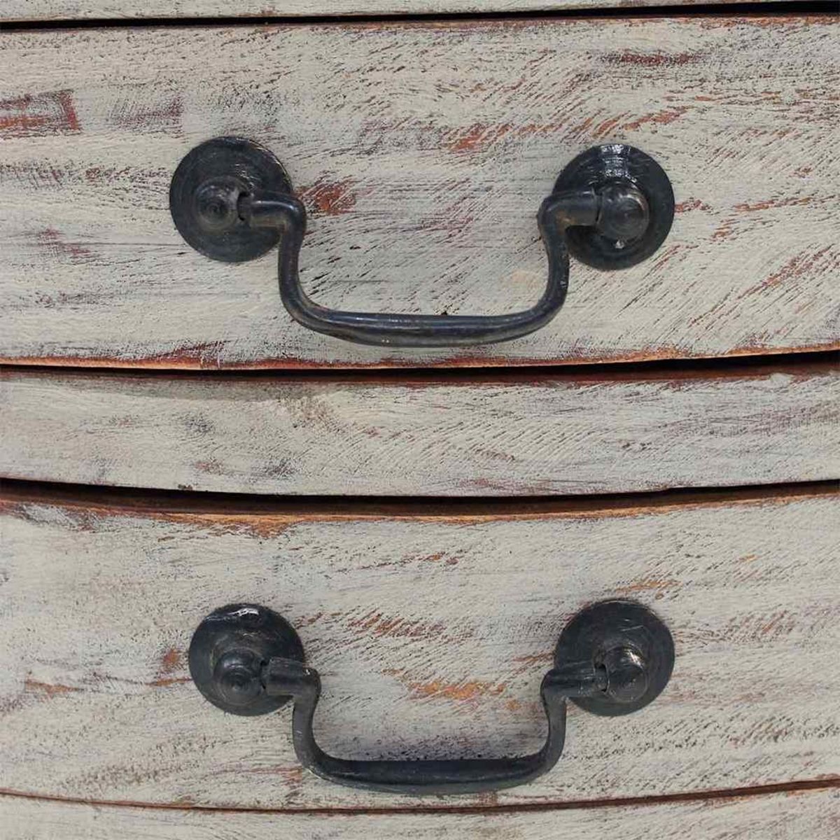 VIDAXL Table de chevet bois d'acajou massif 48x35x64 cm