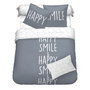 Voir la diapositive 2 : Housse de couette en coton 57 fils SMILE&ENJOY