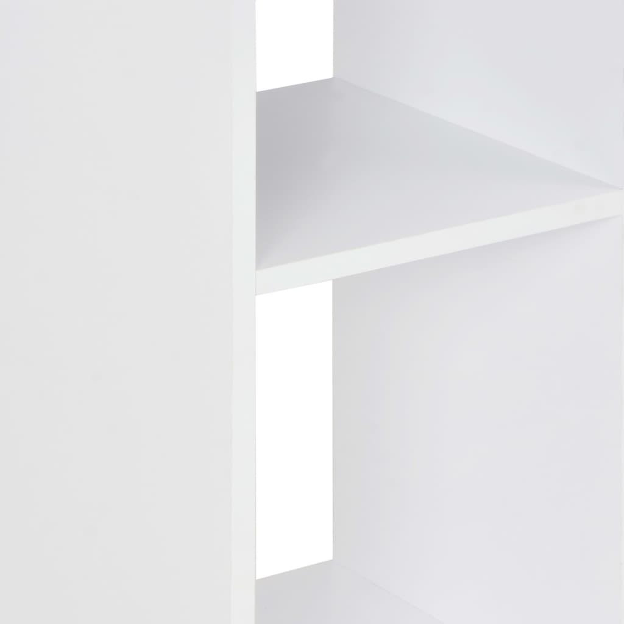 Voir la diapositive 5 : VIDAXL Table de bar Blanc et beton 60x60x110 cm
