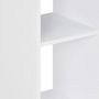 Voir la diapositive 5 : VIDAXL Table de bar Blanc et beton 60x60x110 cm
