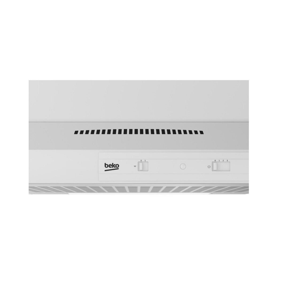 Beko Hotte visière 60cm 295m3/h blanc - HNS61212WH