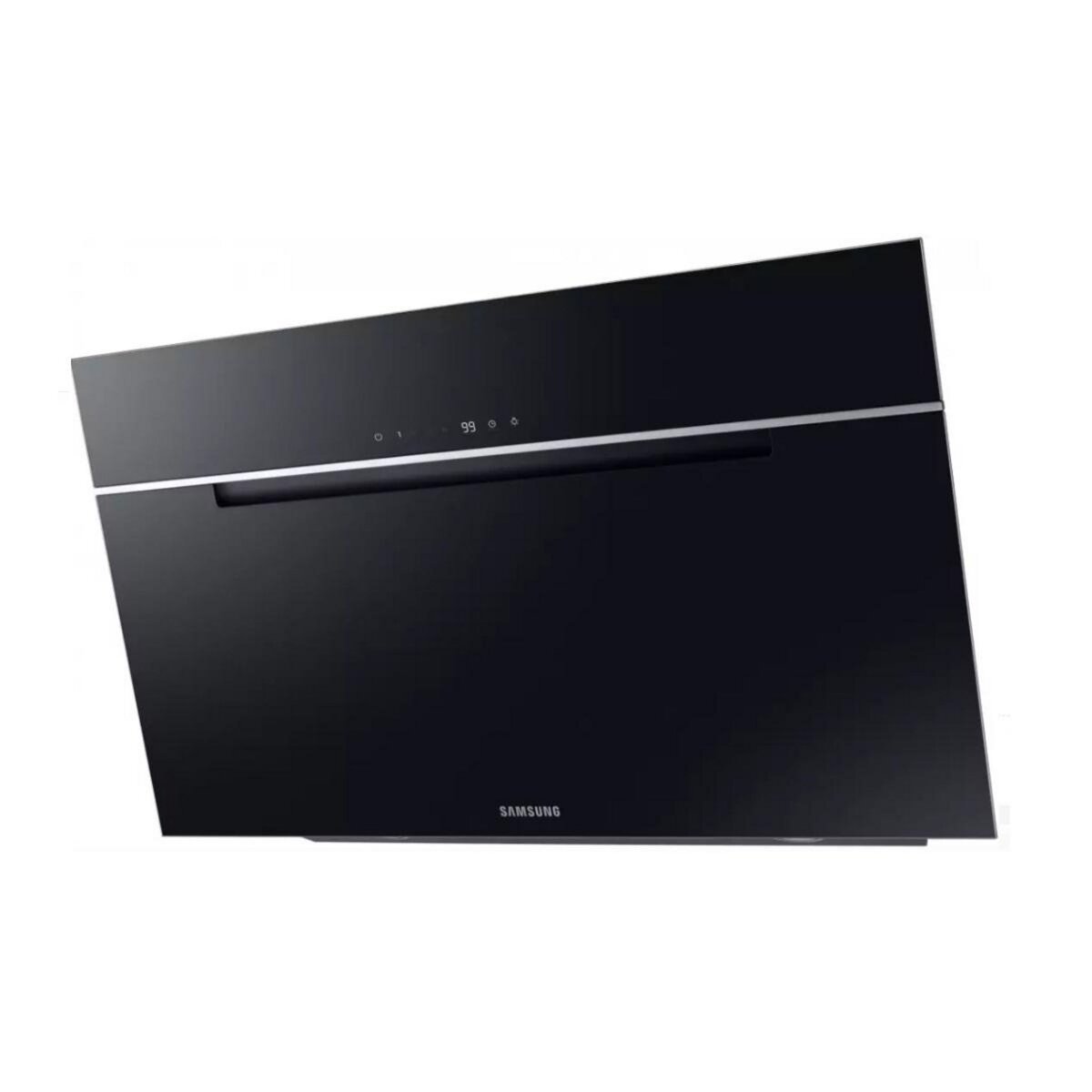 Samsung Hotte décorative inclinée 90cm 558 m3/h noir - NK36C7070WB