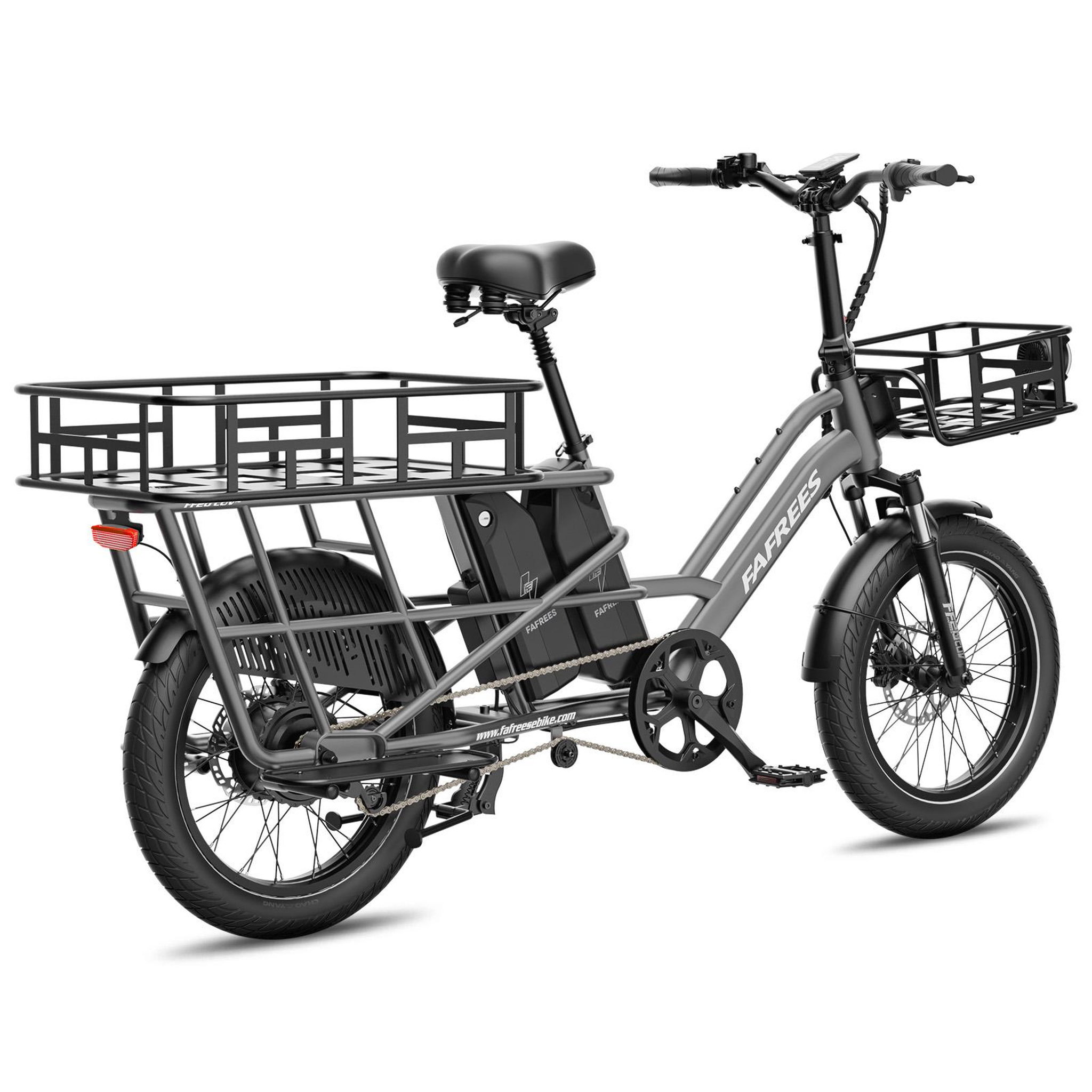 Voir la diapositive 6 : FAFREES Vélo utilitaire électrique fafrees ff20 cuv