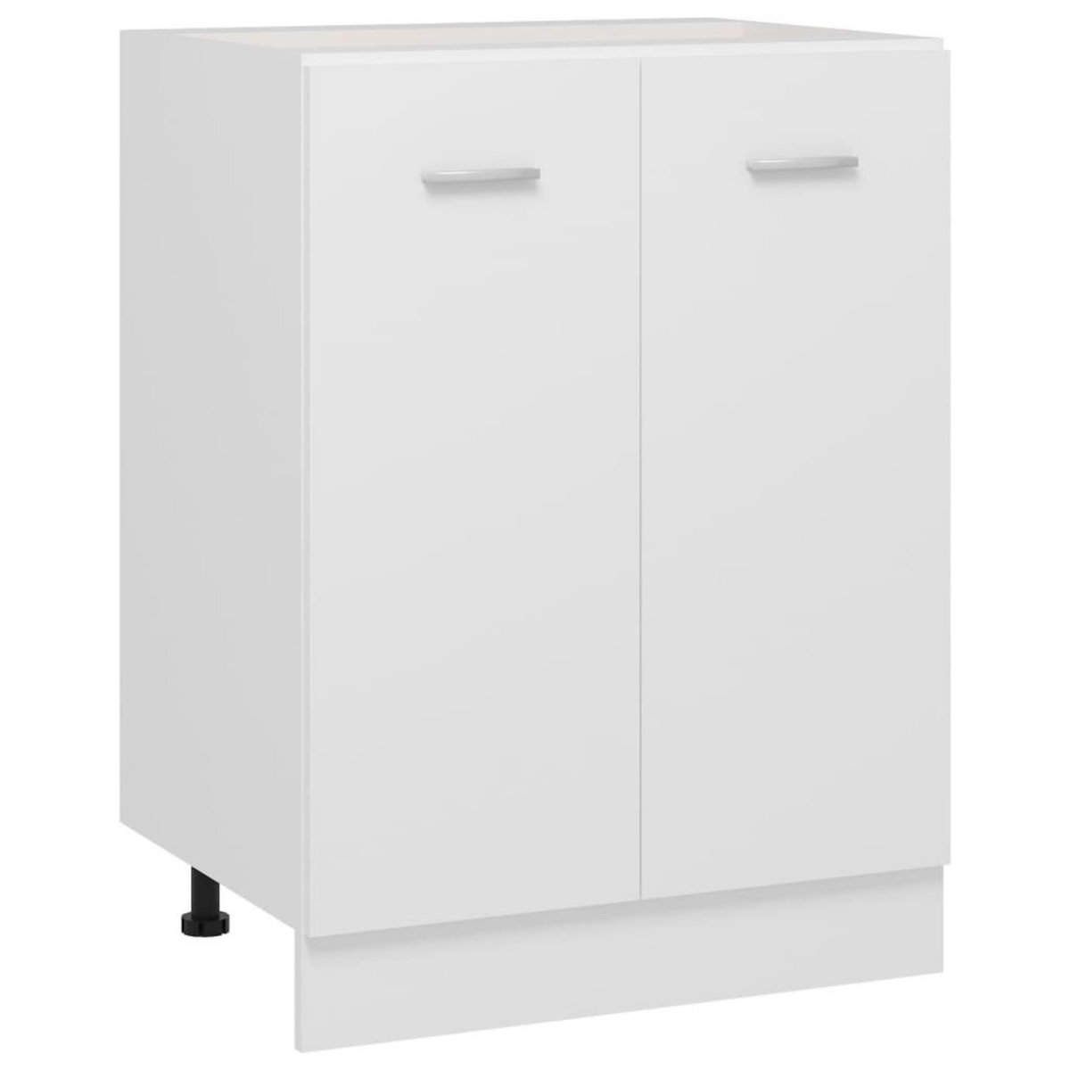 VIDAXL Armoire de plancher Blanc 60x46x81,5 cm Bois d'ingenierie