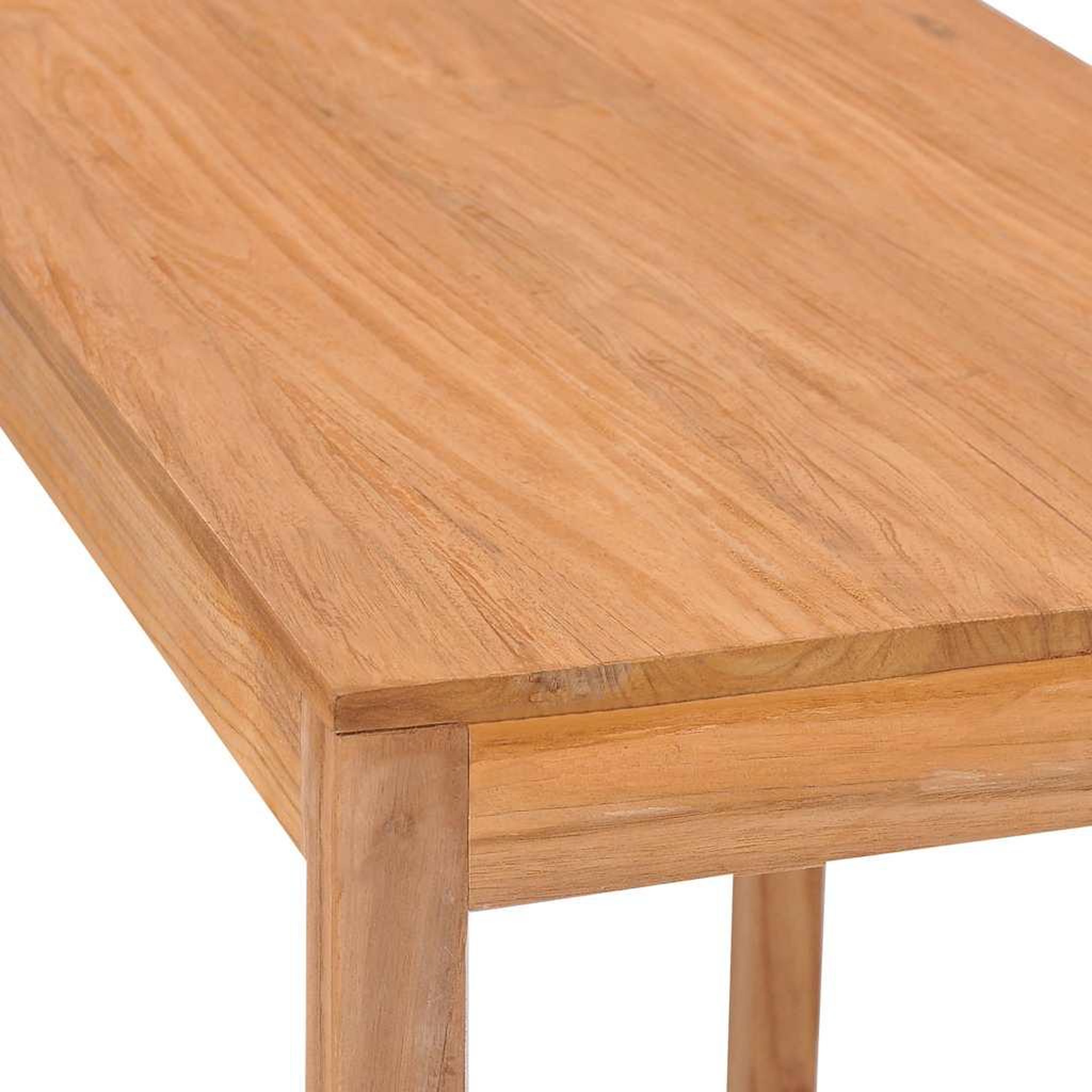Voir la diapositive 5 : VIDAXL Table de bar de jardin 110x60x105 cm bois de teck solide