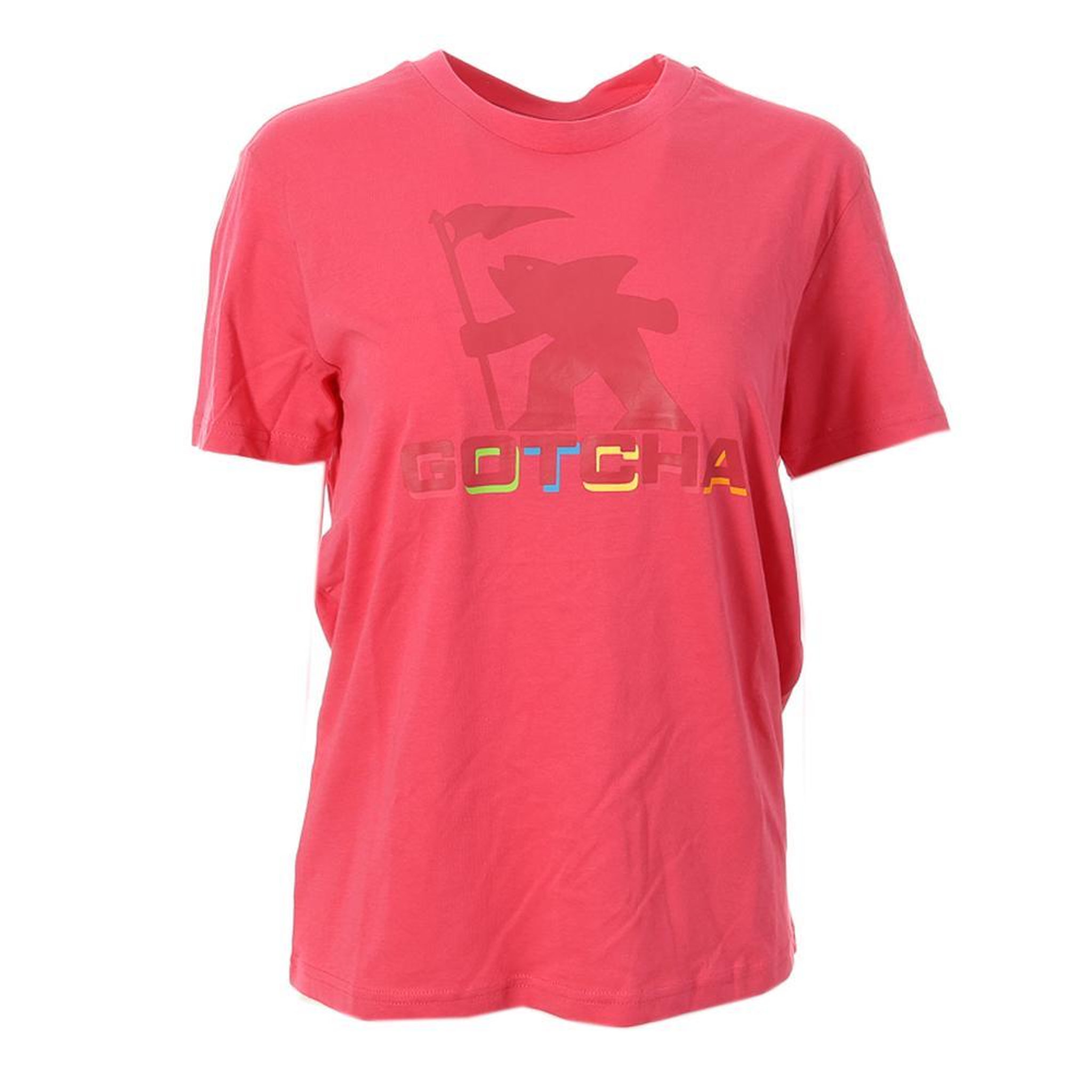 GOTCHA T-shirt Rose Femme Gotcha Fishman. Coloris disponibles : Rose