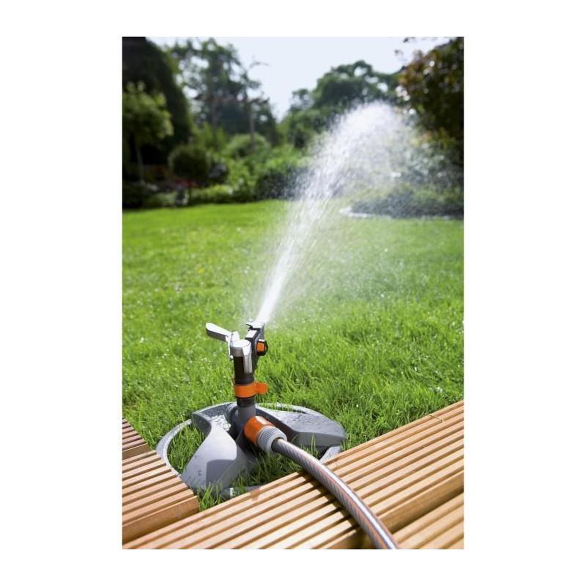 Voir la diapositive 4 : Gardena Arroseur Canon sur traîneau Premium