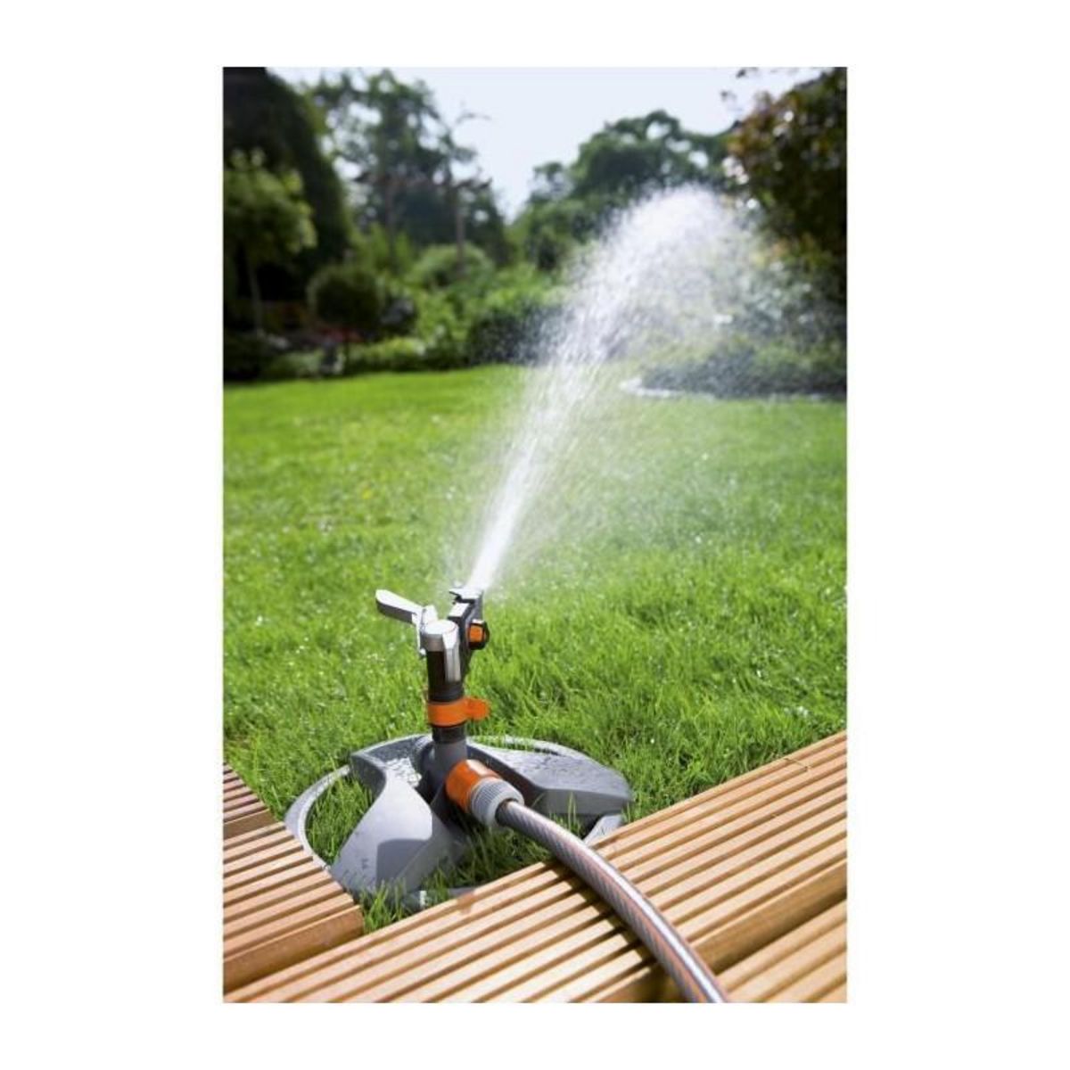 Gardena Arroseur Canon sur traîneau Premium