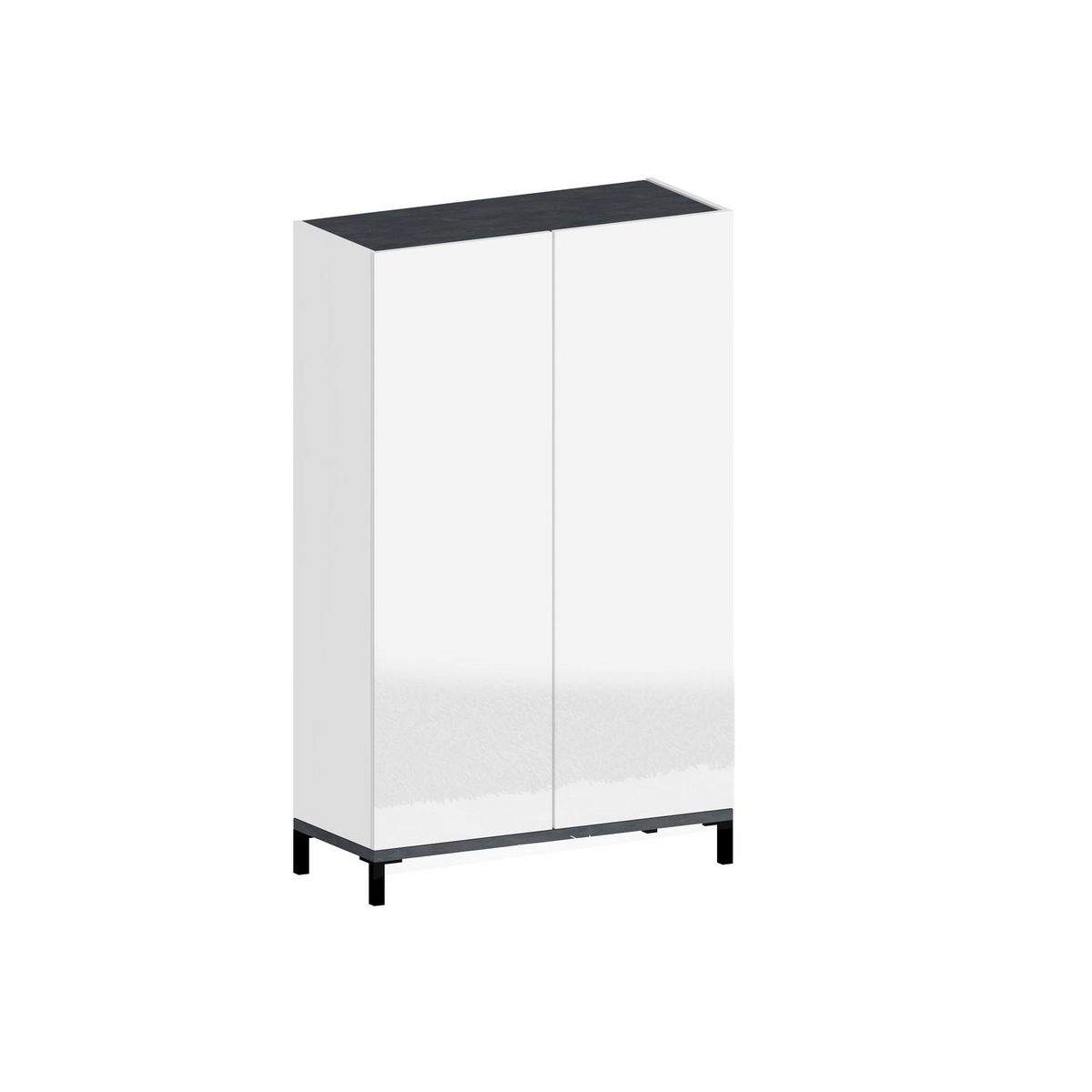 Meuble à chaussures 2 portes L90cm BARI