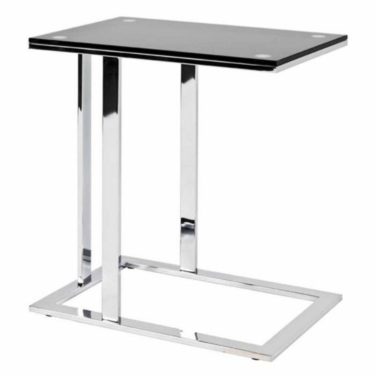 Paris Prix Table d'Appoint Design  Henia  58cm Noir