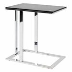 Paris Prix Table d'Appoint Design  Henia  58cm Noir