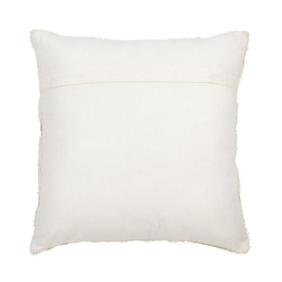 Paris Prix Coussin Déco  Feuille  45x45cm Blanc & Or