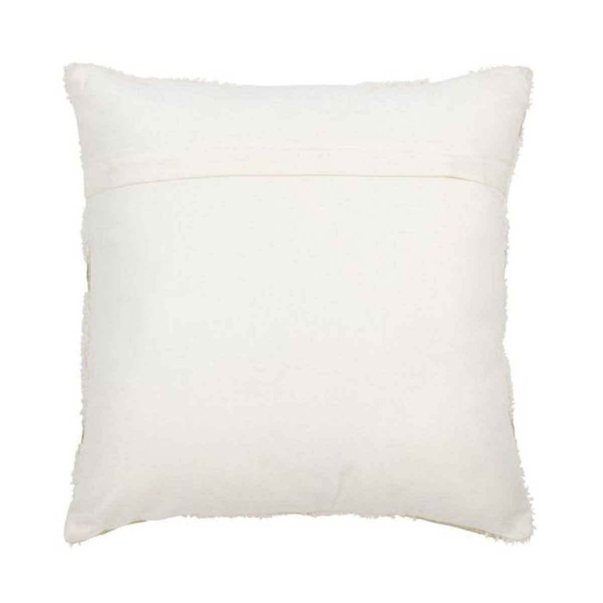 Paris Prix Coussin Déco  Feuille  45x45cm Blanc & Or
