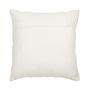 Voir la diapositive 2 : Paris Prix Coussin Déco  Feuille  45x45cm Blanc & Or