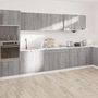 Voir la diapositive 3 : VIDAXL Armoire de plancher a tiroir Sonoma gris 50x46x81,5 cm