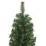 Voir la diapositive 4 : VIDAXL Sapin de Noël artificiel mince avec support vert 210 cm PVC