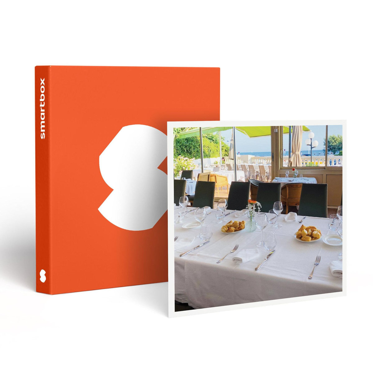 Smartbox Repas gourmand 5 plats dans un restaurant gastronomique avec vue sur la mer près de Martigues - Coffret Cadeau Gastronomie