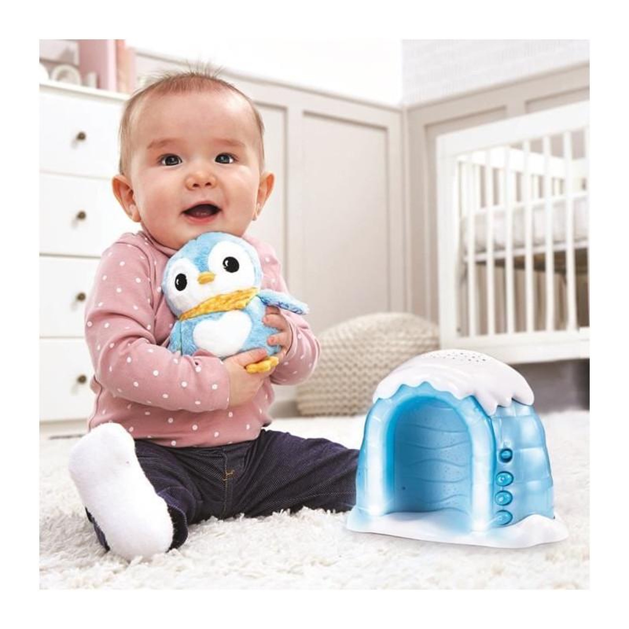Voir la diapositive 6 : VTECH Veilleuse p'tit pingouin nuit etoilee