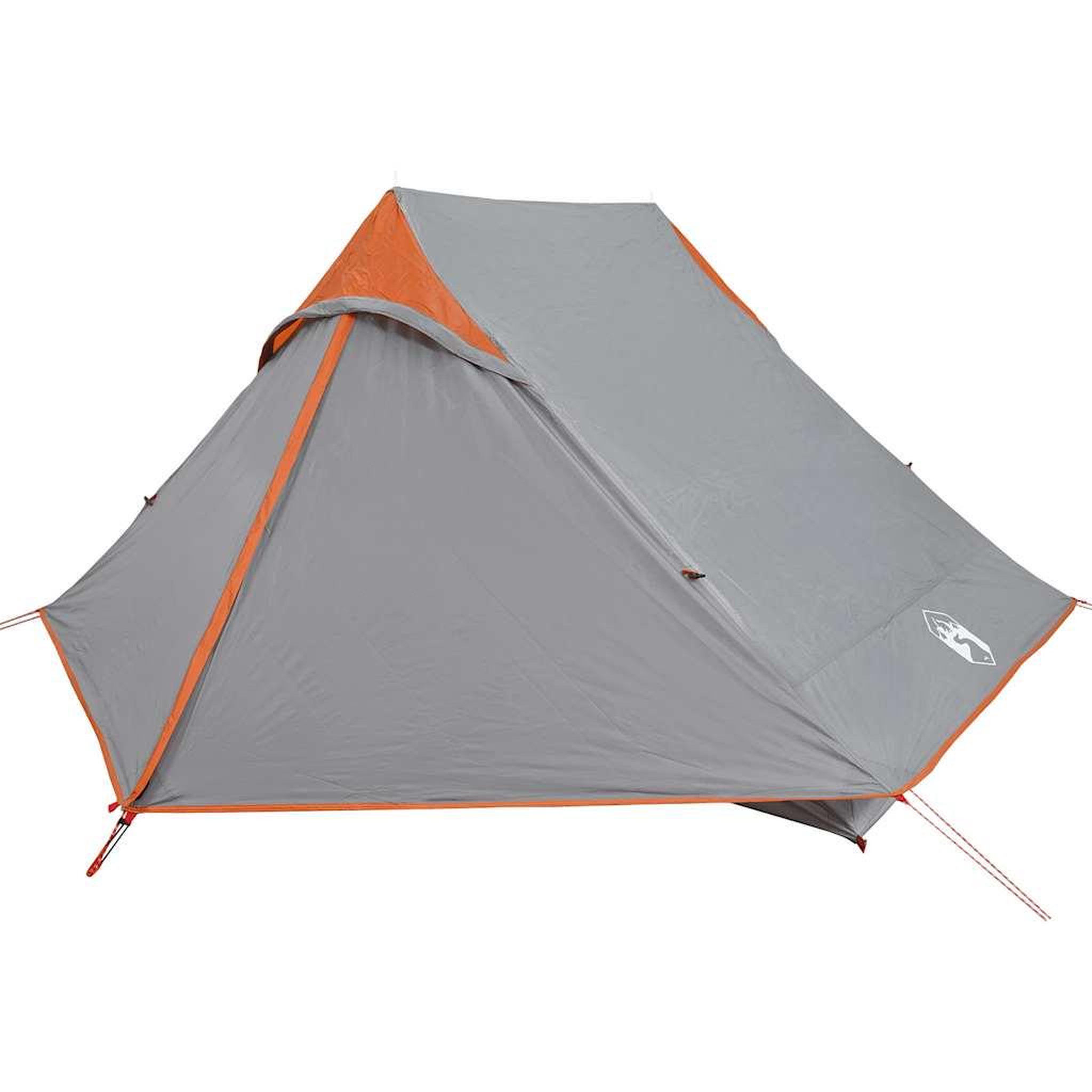 Voir la diapositive 3 : VIDAXL Tente de camping 2 personnes gris impermeable