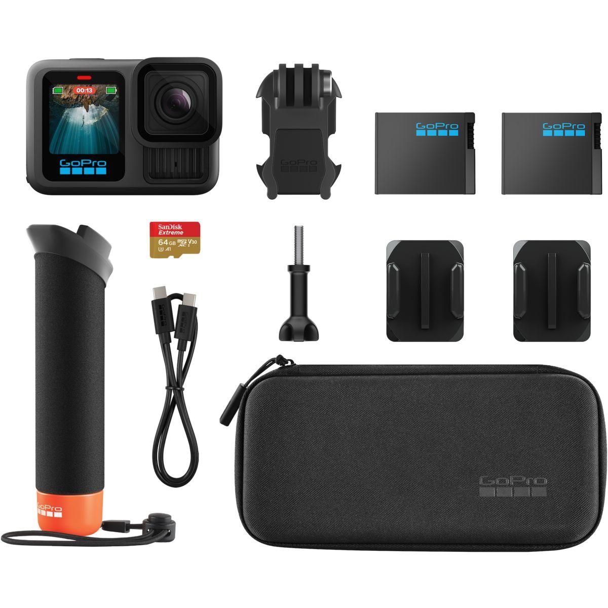 GOPRO Caméra sport HERO13 Black + Accessories